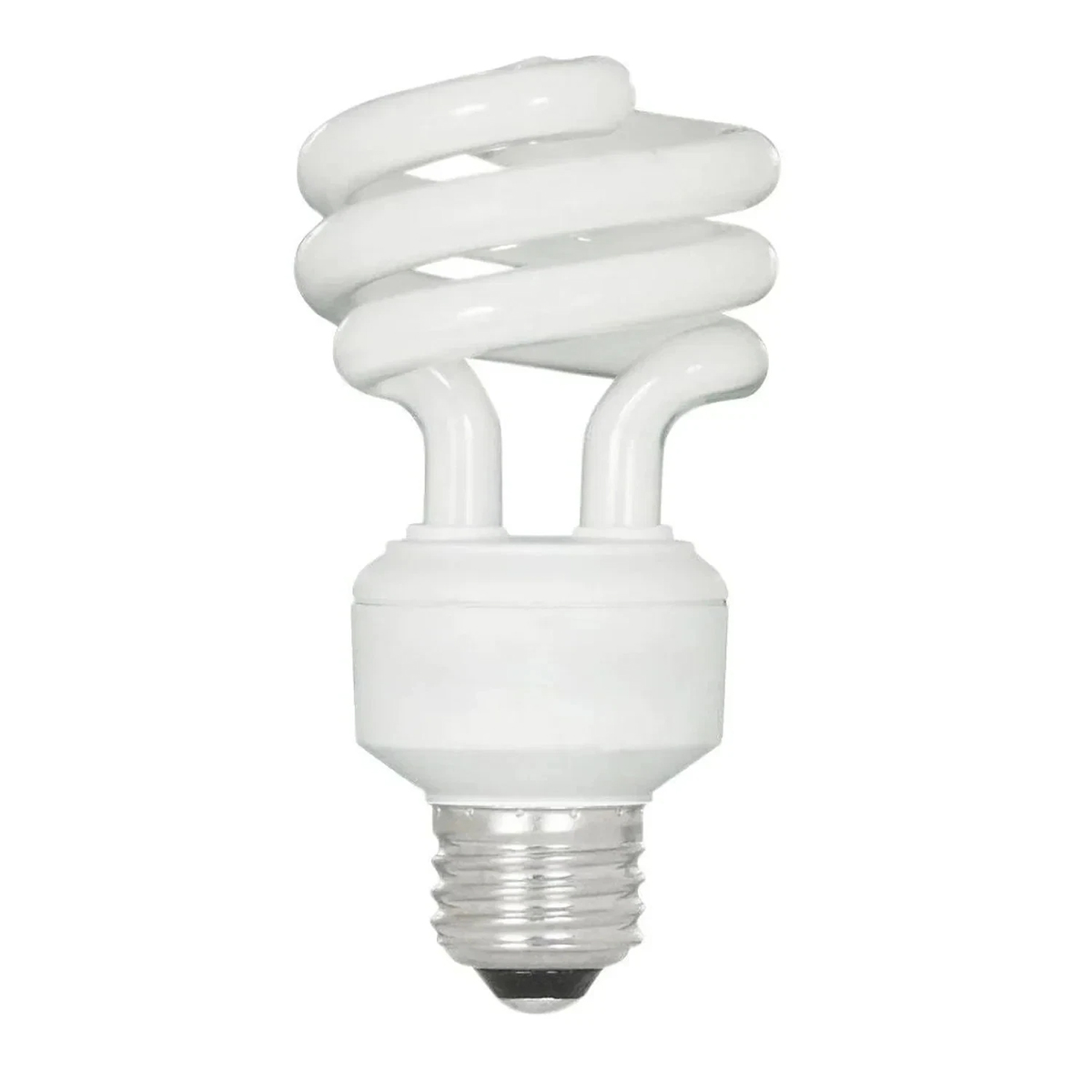EcoSmart 75-Watt Equivalent A19 Spiral Non-Dimmable E26 Medium Base CFL Light Bulb